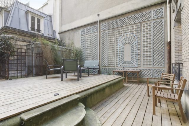 Rez-de-jardin 182m2 – 84m2 de terrasse – 75116 Trocadéro