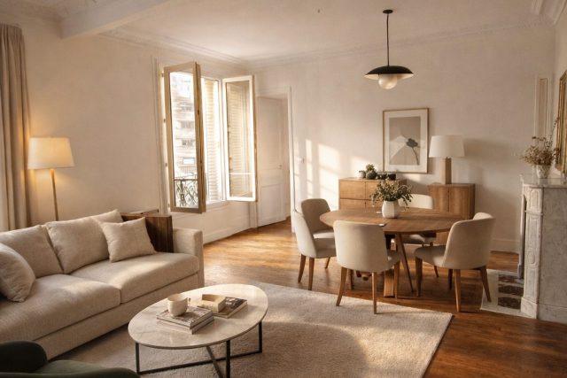 78m2 – 5 pièces – 2 chambres – 75020