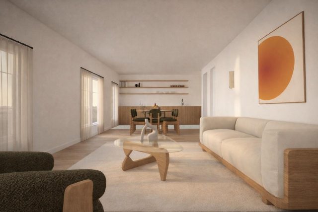 Appartement 74m2 – 2 deux chambres – 75018